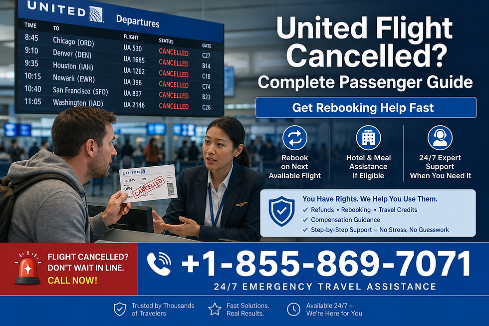United Flight Cancelled