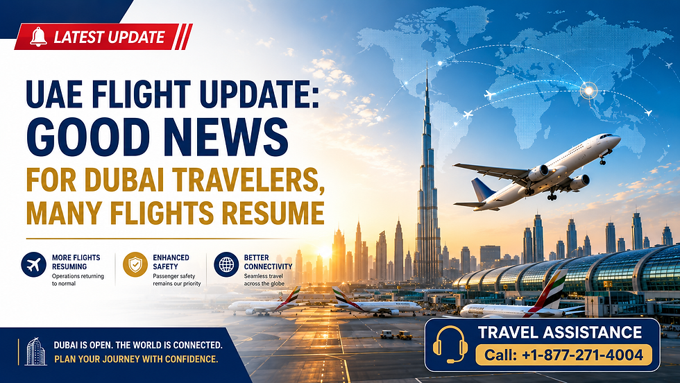 UAE Flight Update Good News for Dubai Travelers as Many Flights Resume