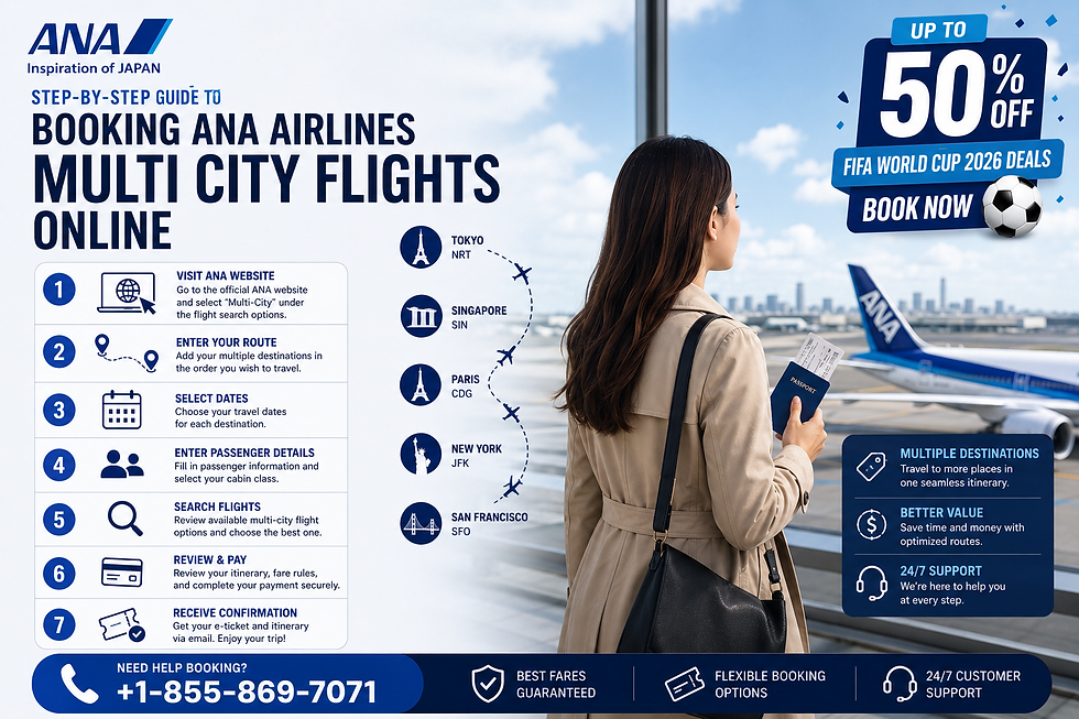 ANA Airlines Multi City Flights