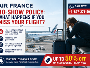 Air France No-Show Policy