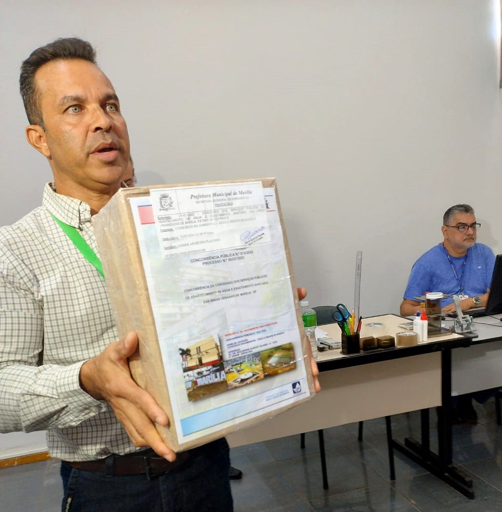 Consórcio RIC Ambiental apresentou única proposta para concessão de água e esgoto em maio de 2024