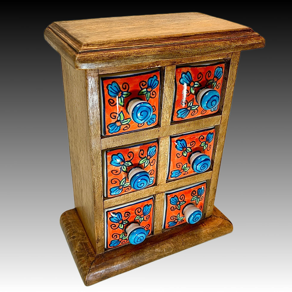 Thumbnail: 'Blue Paprika' Chest of Drawers