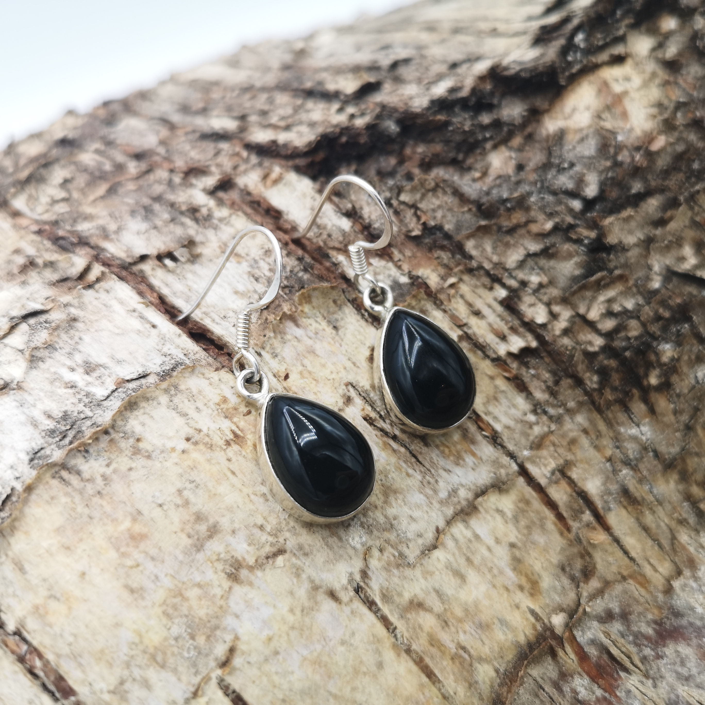 Black Onyx Earrings