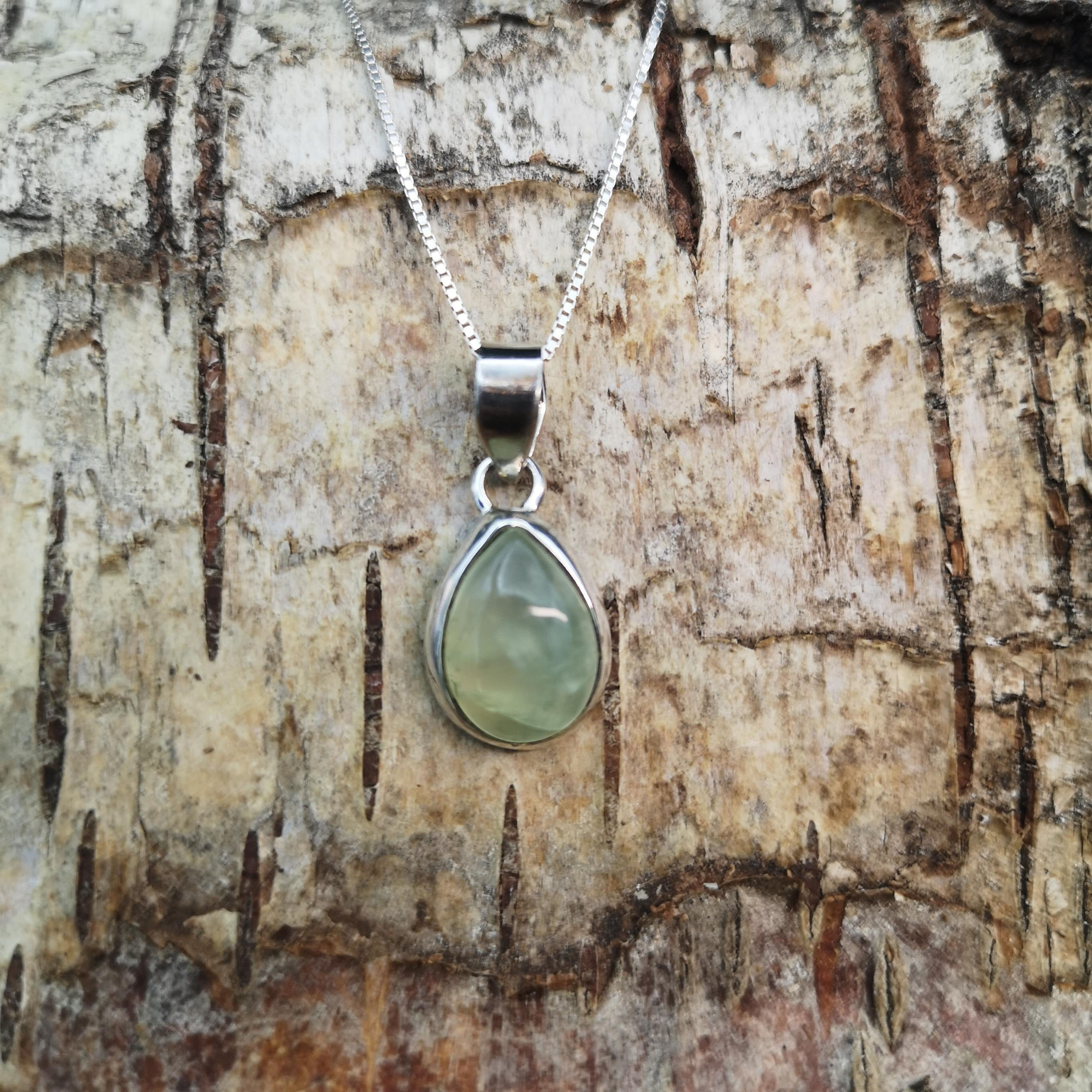 Prehnite Pendant