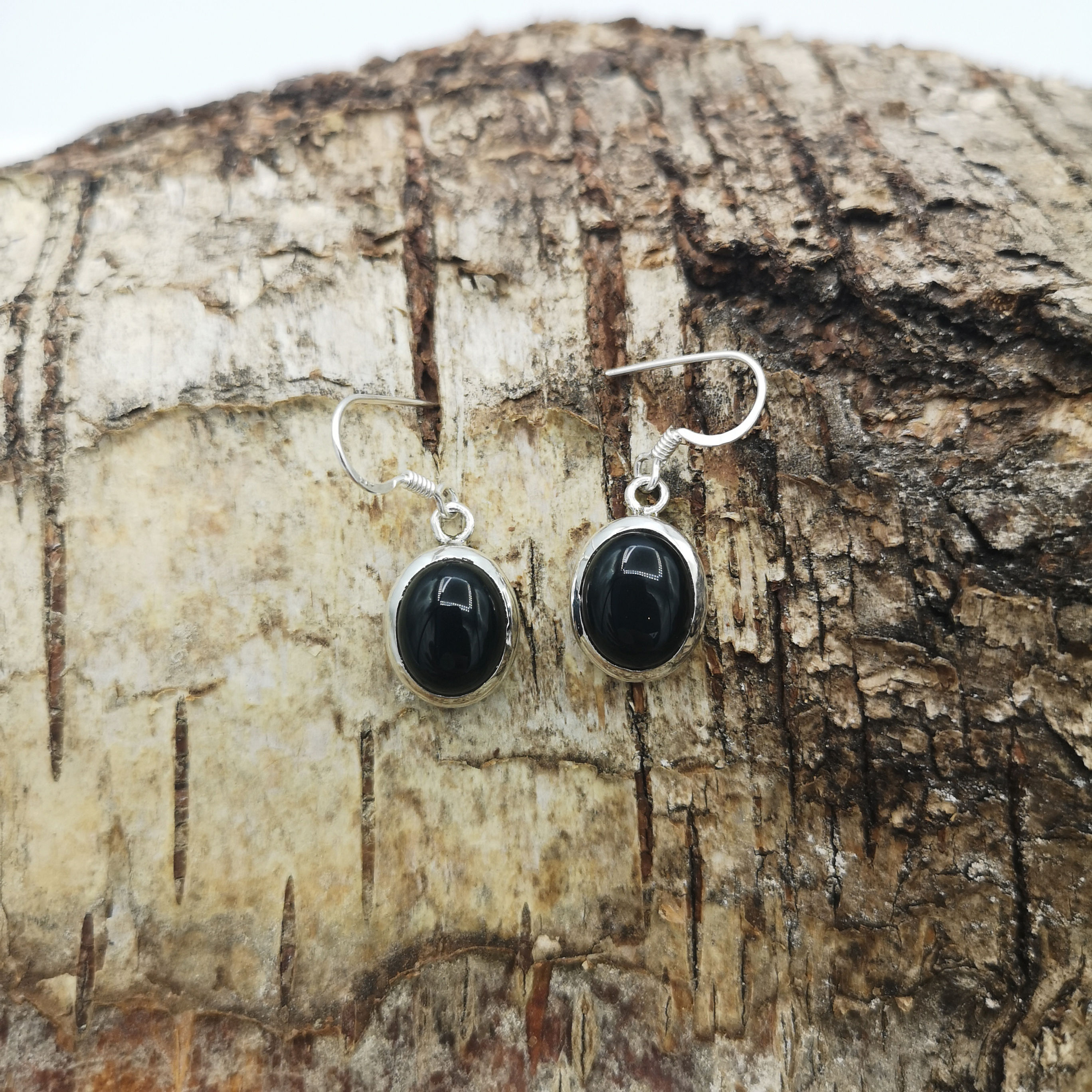Black Onyx Earrings