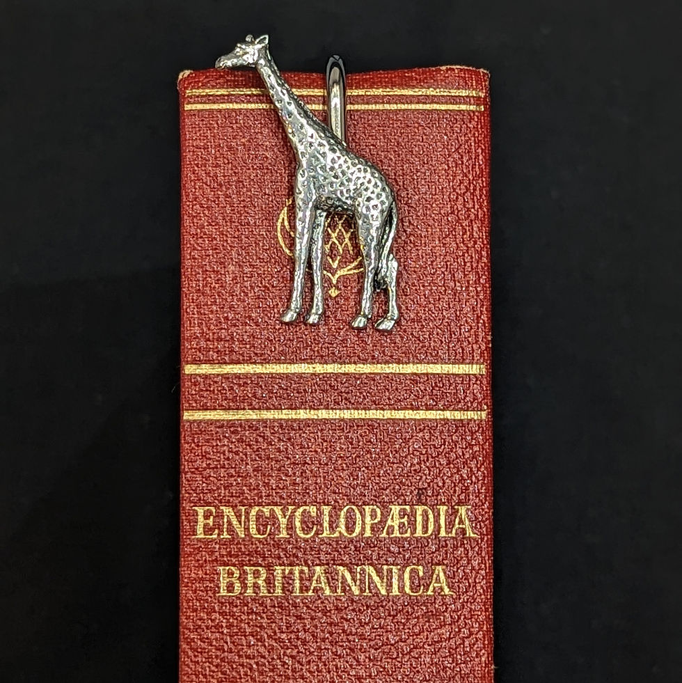 Thumbnail: Giraffe Bookmark