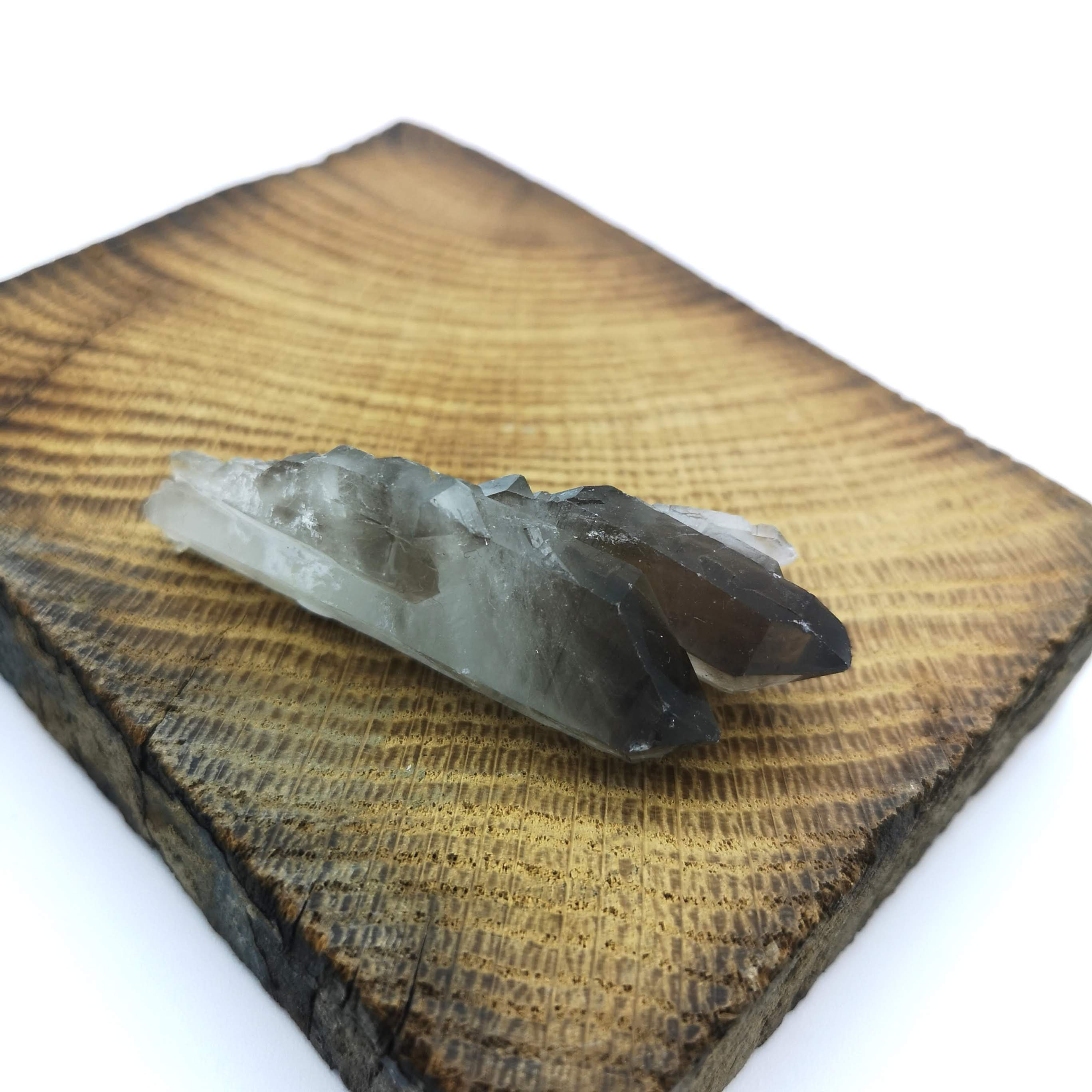 Small Smoky Quartz Crystal Cluster