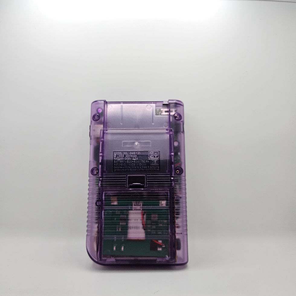 Thumbnail: Nintendo GameBoy dmg Clear purple tv out V5 ips screen console recapped  