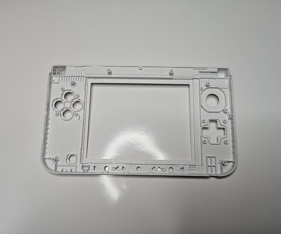 Thumbnail: 3ds xl hinge frame-white 