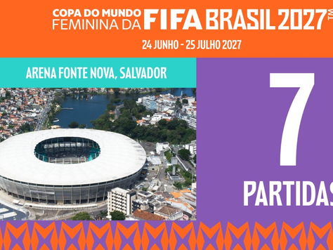 Prefeito Bruno Reis destaca capacidade de Salvador para receber sete jogos da Copa Feminina da FIFA 2027™