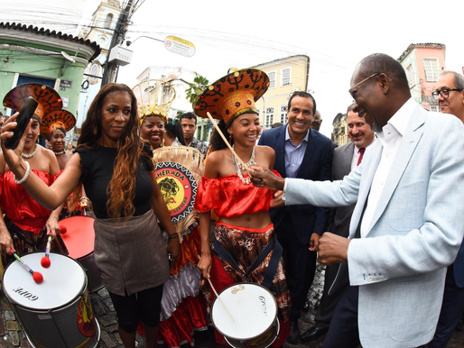 Prefeito de Salvador e presidente do Benin discutem criação de voo direto entre a capital baiana e o país africano