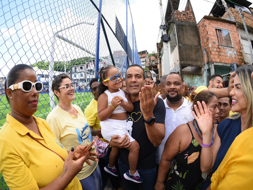 São João do Cabrito ganha a nova Arena Biguá, 42º campo de grama sintética entregue pela Prefeitura de Salvador