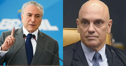 Moraes não é radical e tem feito gestos de pacificação ao liberar presos do 8/1, diz Temer