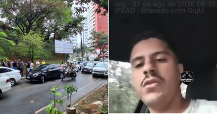 Passageira nega pagamento de viagem por aplicativo e dá tesourada em motorista: “Vou pagar na próxima viagem”