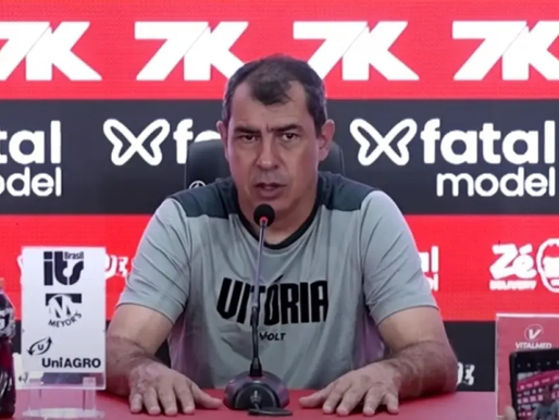 "Sai na porrada e depois resolve": Carille minimiza brigas entre jogadores do Vitória