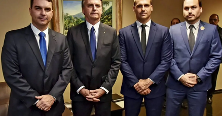 Filhos de Bolsonaro se alinham contra Michelle após críticas à aliança no Ceará