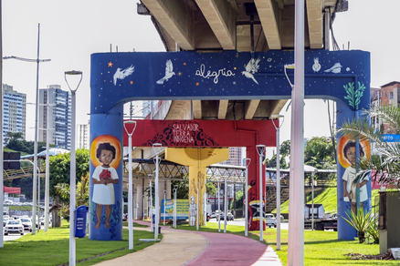 Prefeitura implanta circuito de arte pública “Pilares da Cidade” em revitalização da Avenida Bonocô