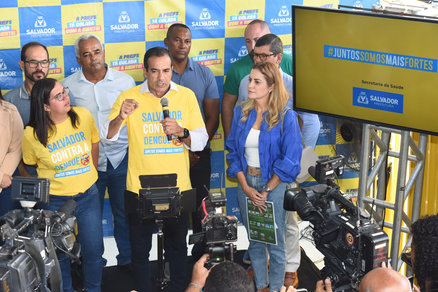 Prefeitura lança campanha Salvador Contra a Dengue com abertura de duas Unidades de Suporte com leitos para urgências e outras ações