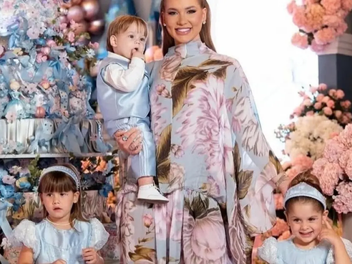 Virginia e Zé Felipe celebram 3 anos de Maria Flor com festa de Cinderela