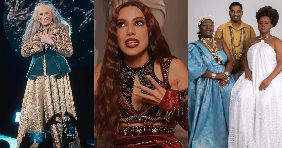 Anitta fala sobre parceria com Maria Bethânia e Grupo Ofá em novo álbum: "Mudou tudo para mim"