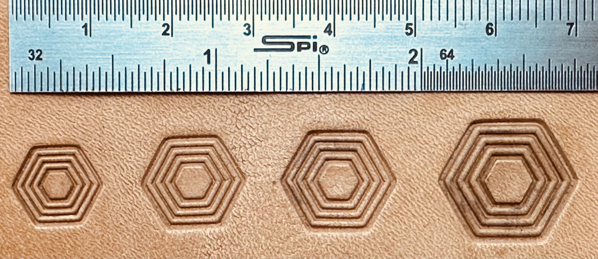 Outlined Hexagon Geometric