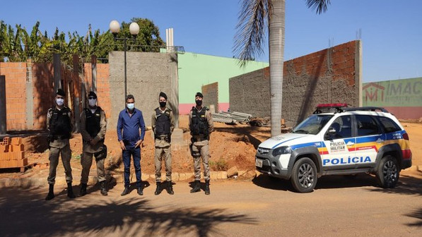 Comandante do 45º BPM faz supervisão no Destacamento PM de Guarda-Mor
