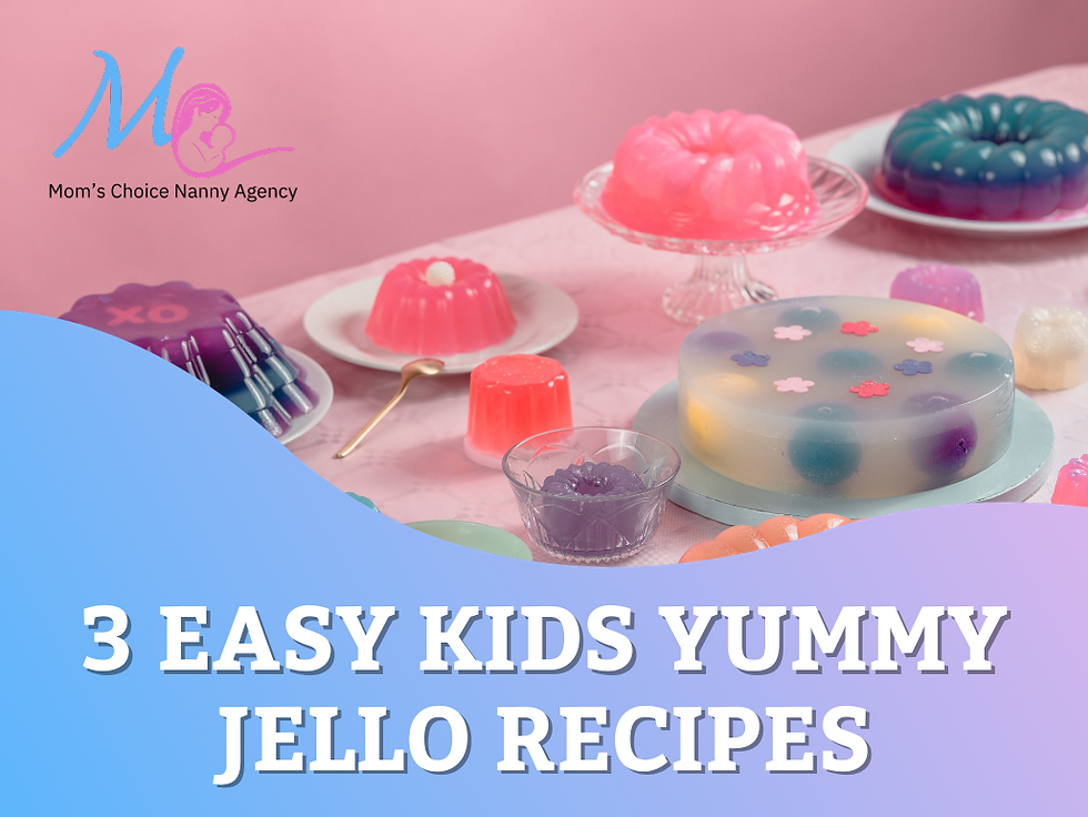 3 Easy Kids Yummy Jello Recipes