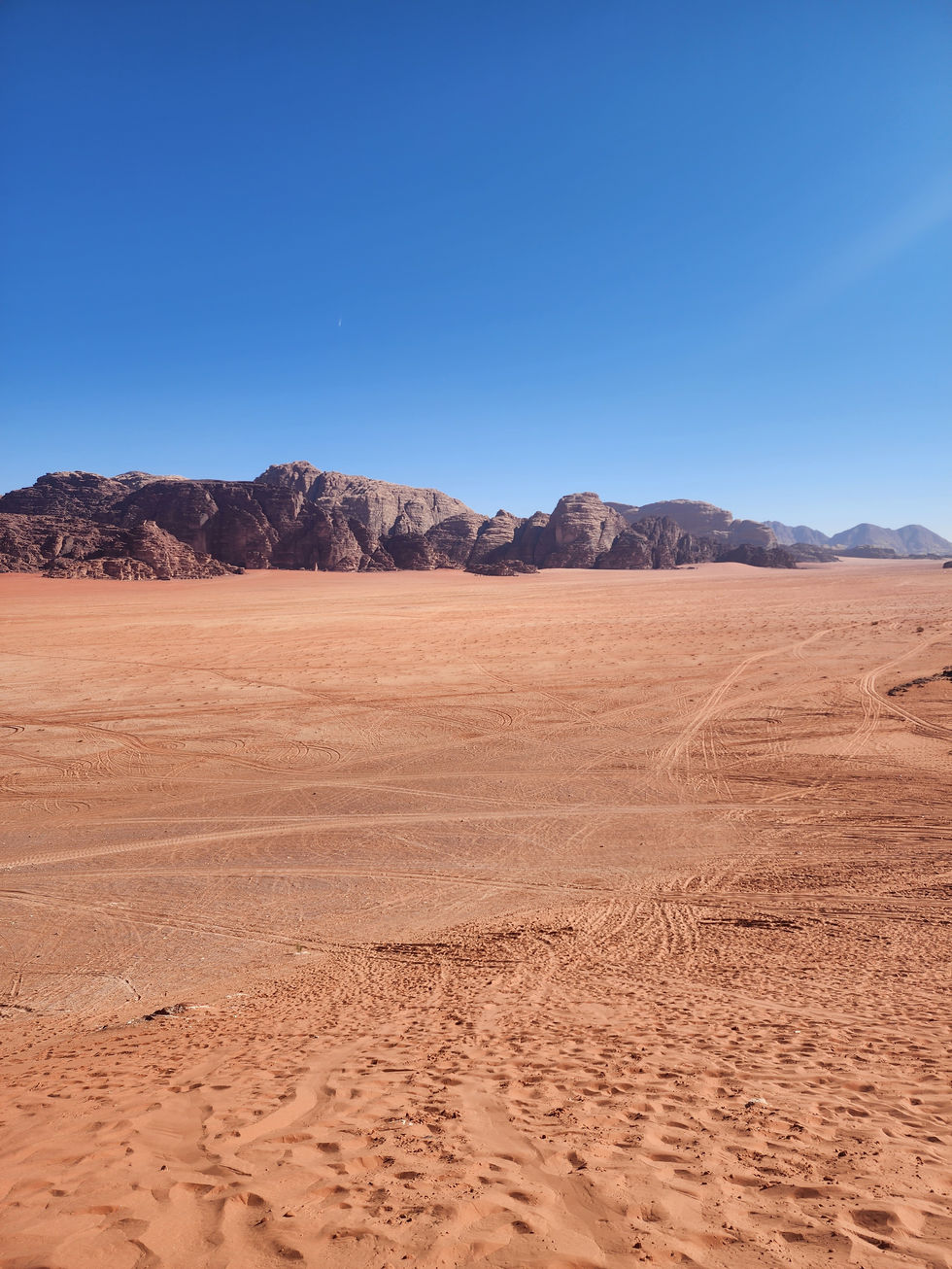 Santiago Falla in Wadi Rum, Jordan