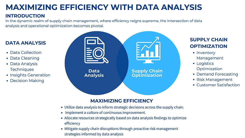 Maximizing Supply Chain Efficiency with Data Analysis