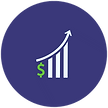 Up graph icon