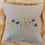 Thumbnail: Handembroidered Sunshine Floral Cushion Cover