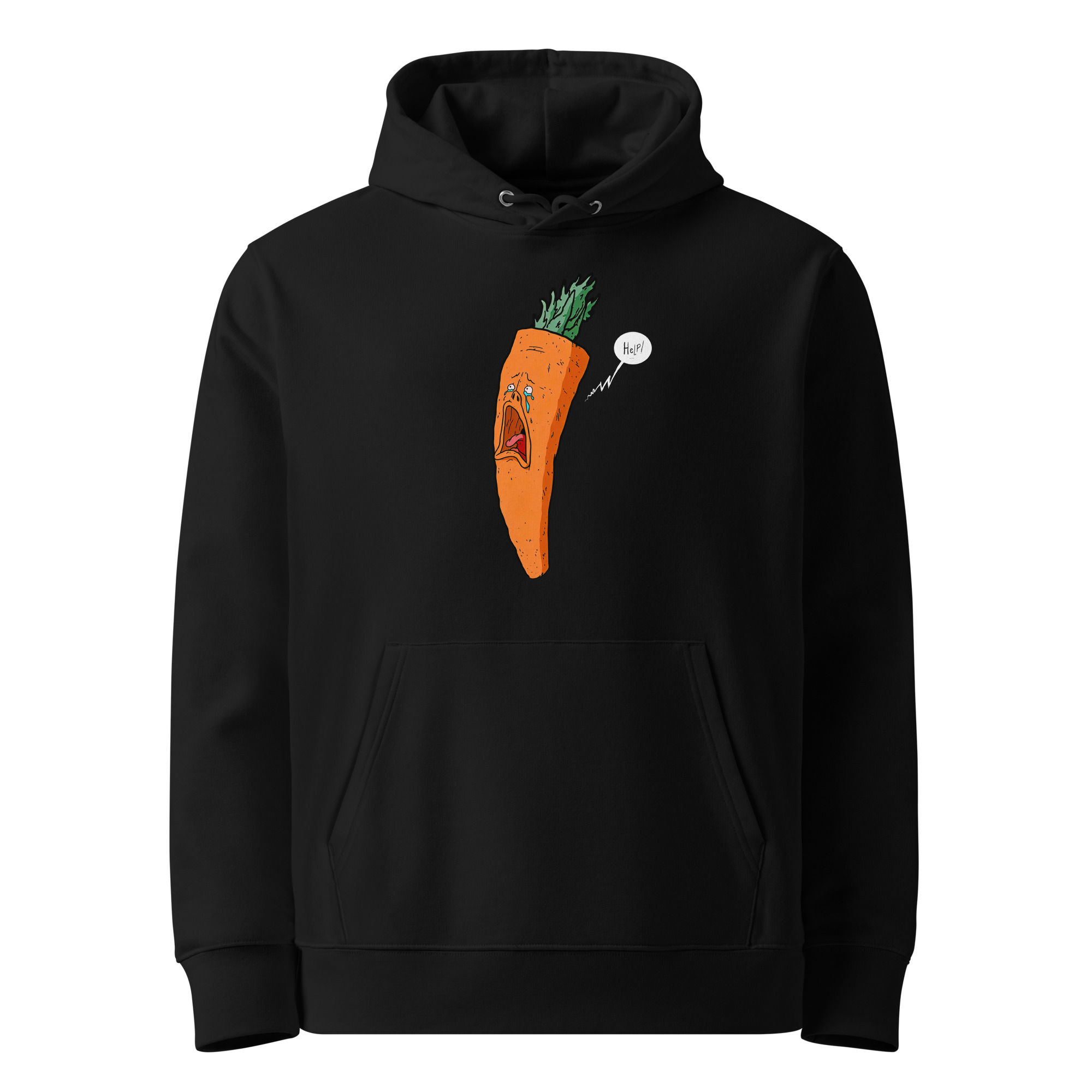 Hoodie unisexe - Le cri de la carotte 1 - 350g