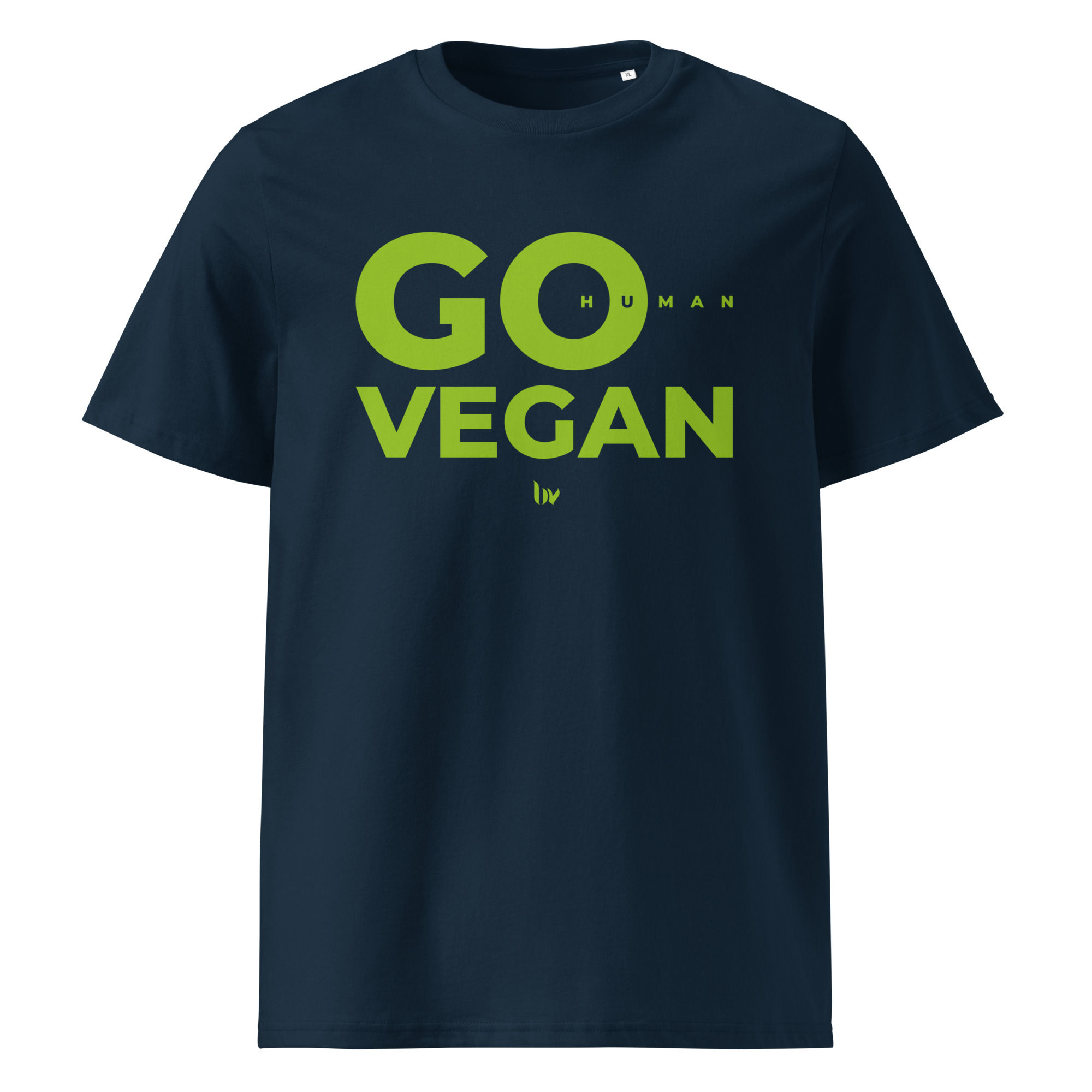 T-shirt unisexe - GO vegan green - 180g