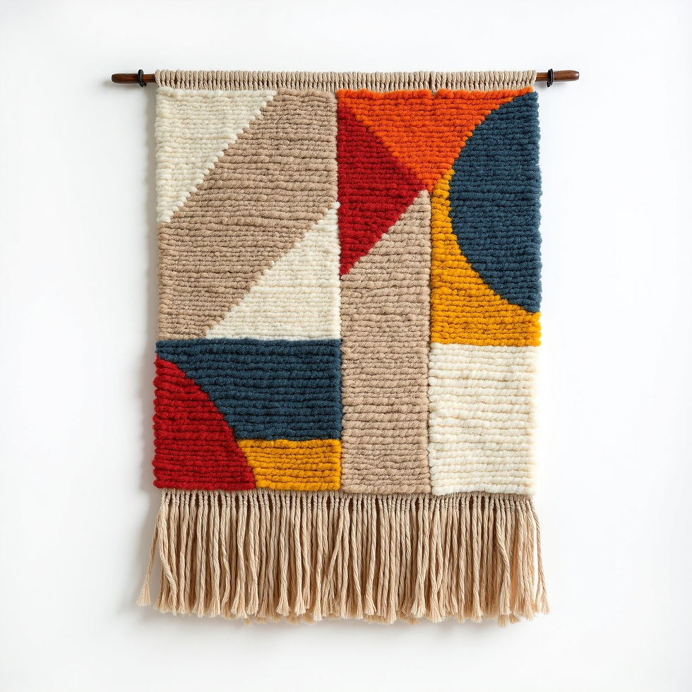 Reclaimed Plastic Tapestry