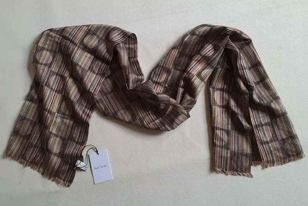 Thumbnail: Paul Smith Silk & Wool Scarf