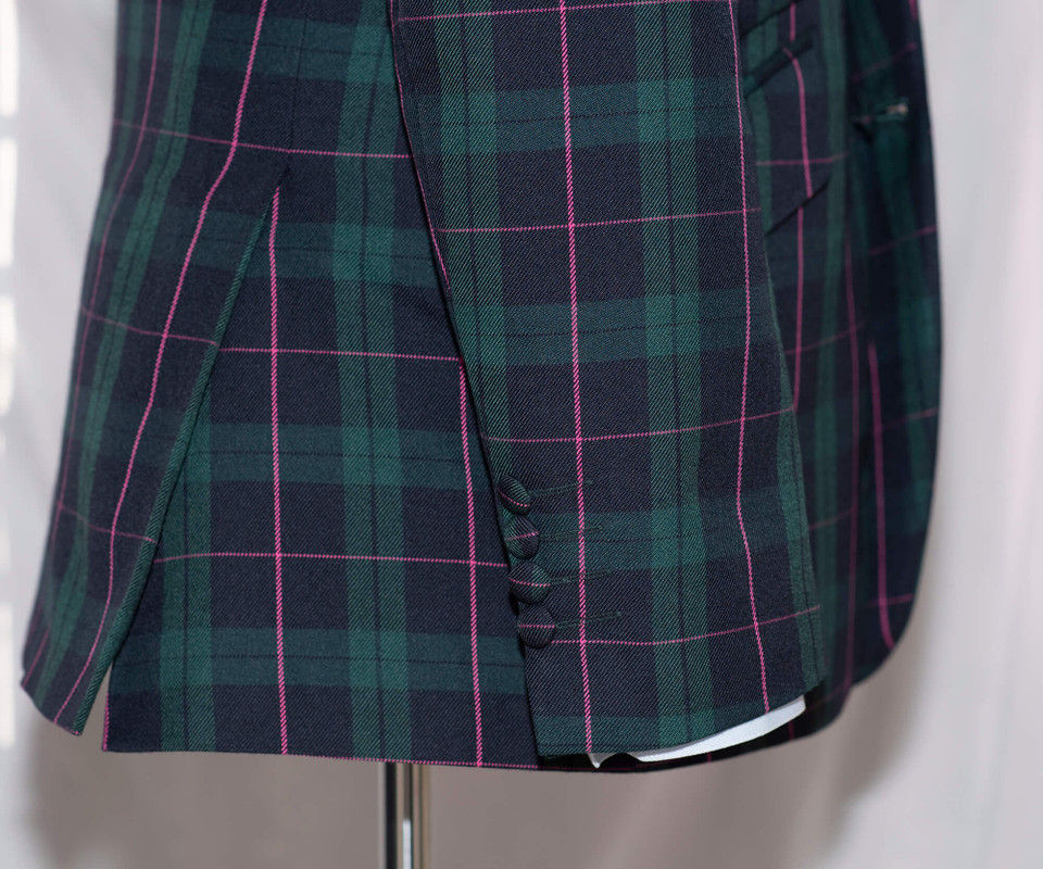 Thumbnail: Mackenzie Green Tartan Suit