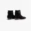 Thumbnail: Club Cabano Black Suede Buckle Boots