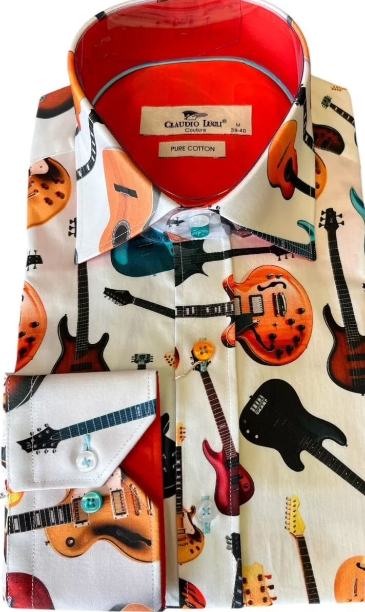 Claudio Lugli Couture Long Sleeve Shirt-Limited Edition