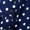 Thumbnail: Navy & White Polkadot Shirt