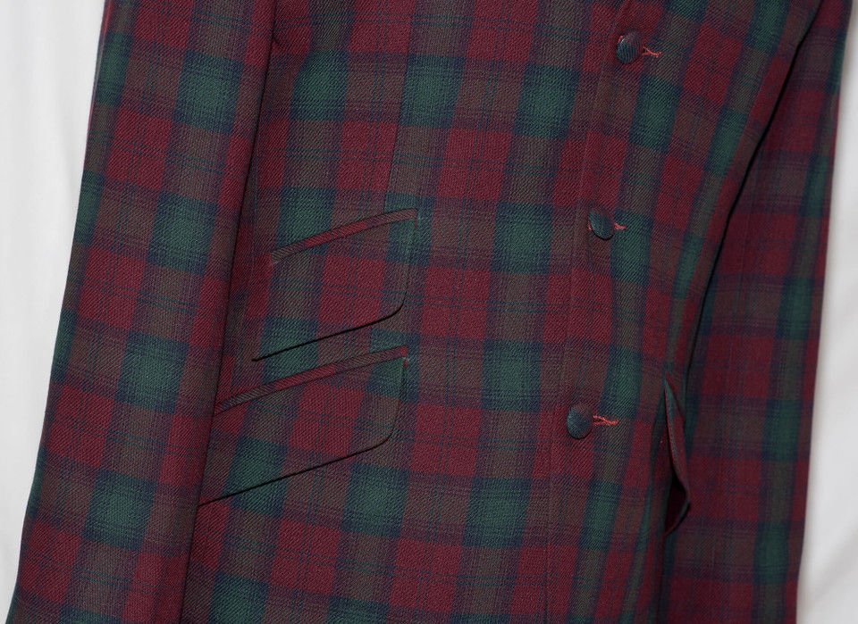 Thumbnail: Lindsay Tartan Red & Green Check Suit