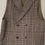 Thumbnail: Double Breasted Check Waistcoat