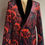 Thumbnail: Twisted Tailor Flower Print Velvet Jacket