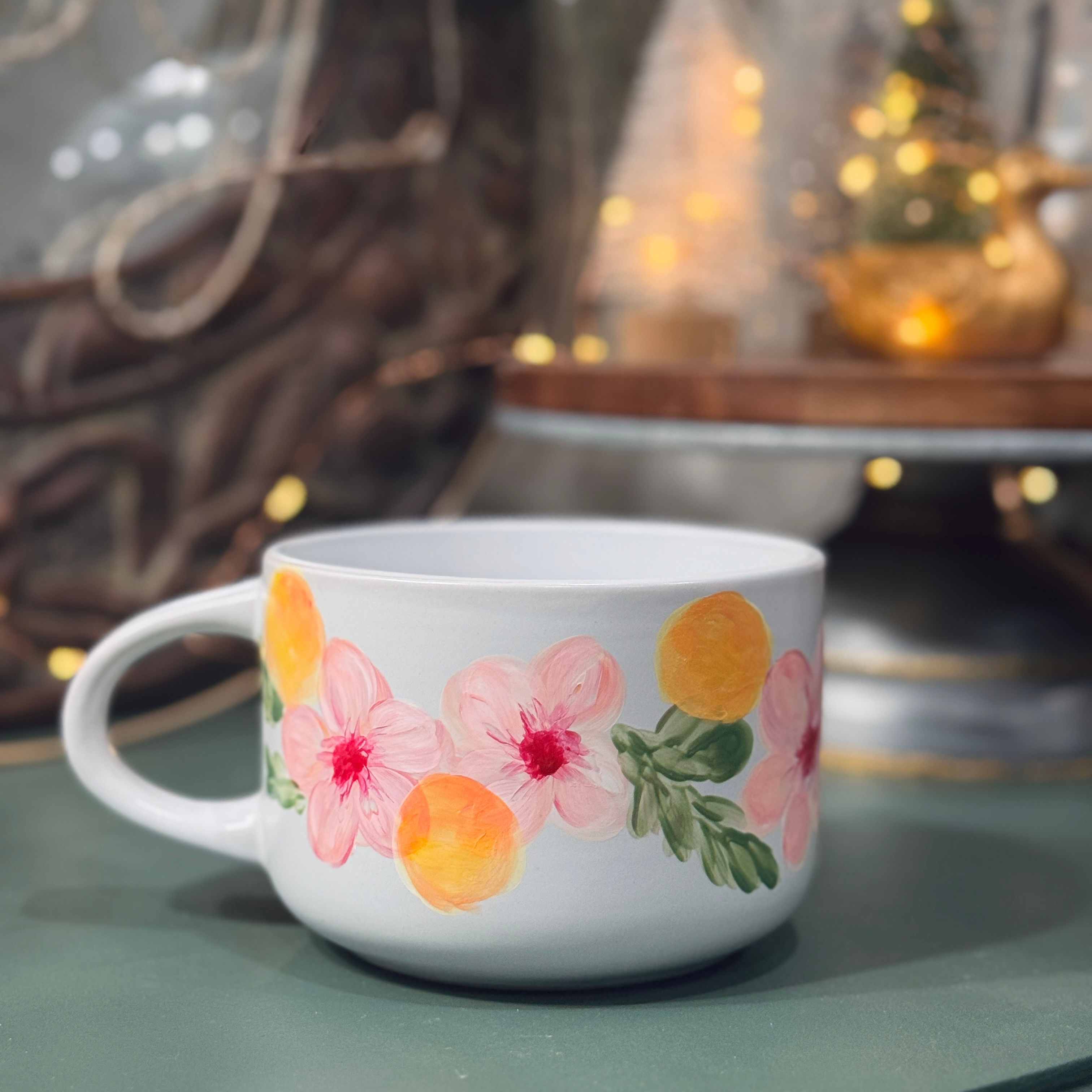 Hand Painted 22 oz. Mug