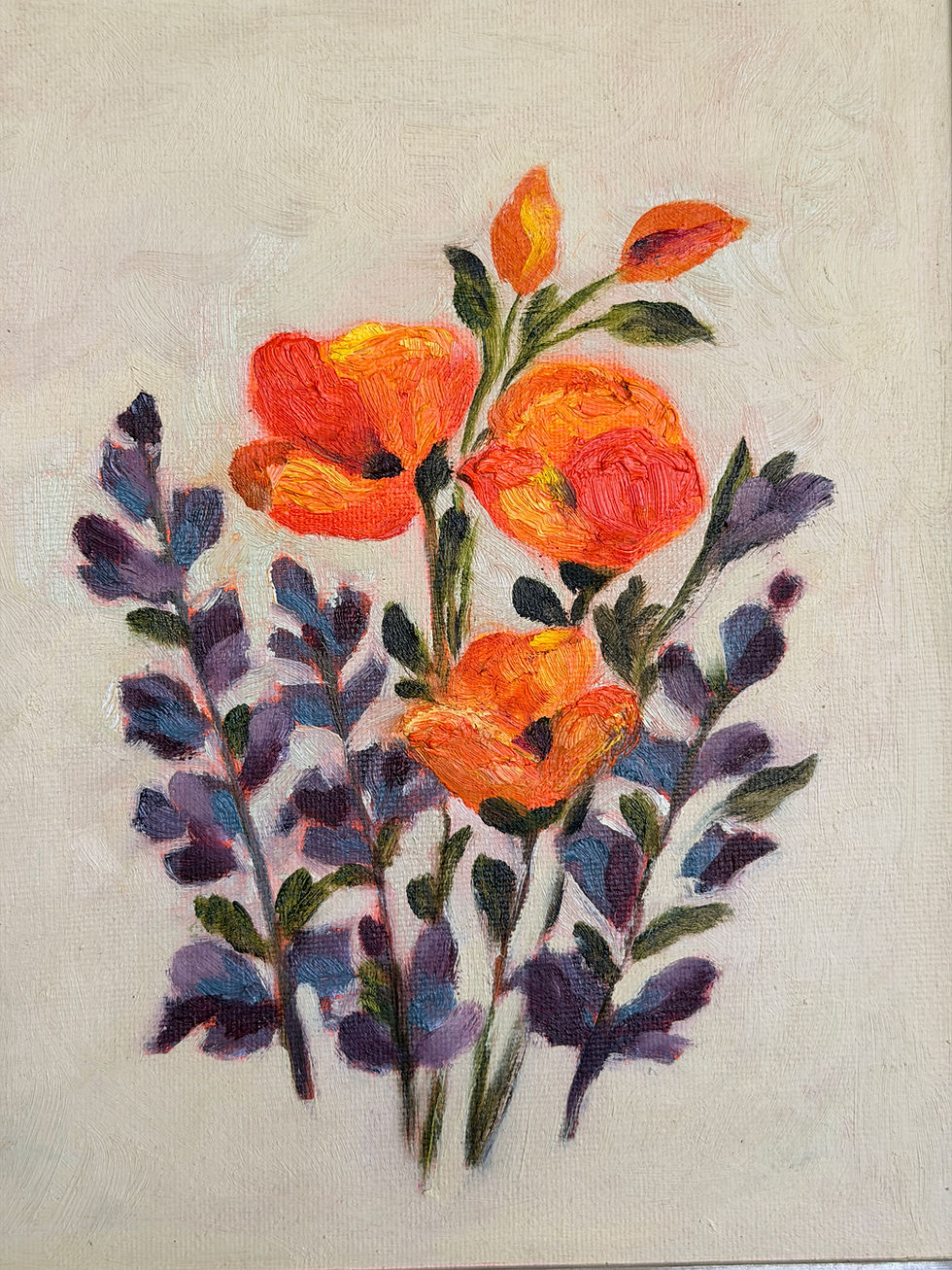 Thumbnail: Poppy and Lupine I
