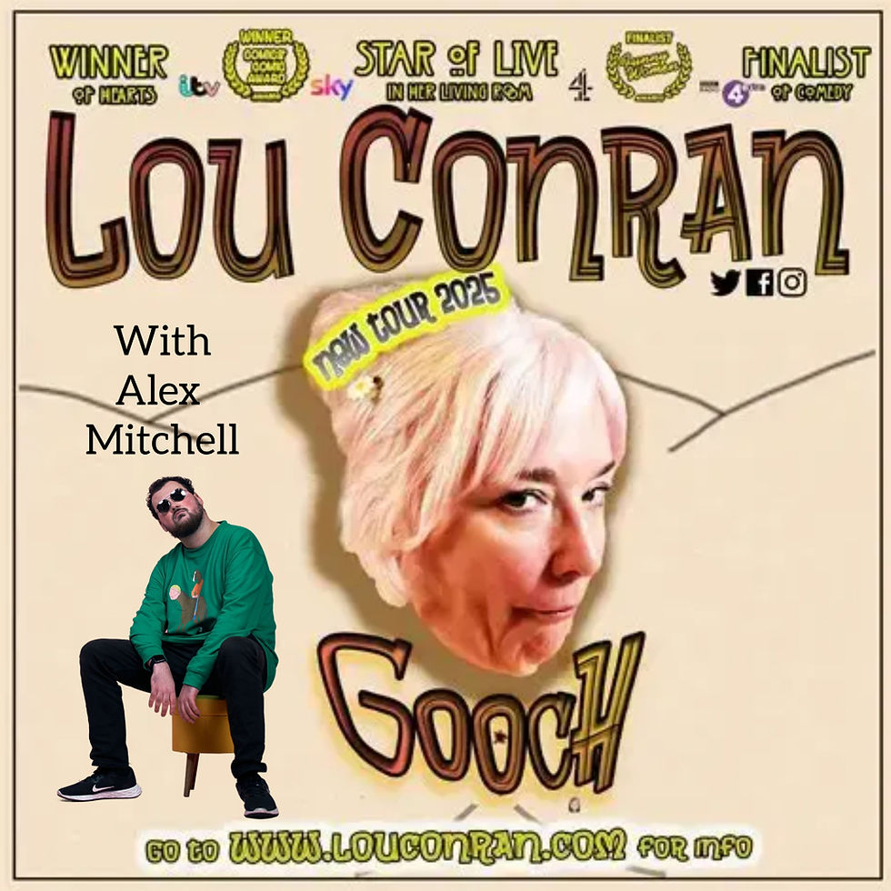 Lou Conran ‘Gooch’ and Alex Mitchell Rochdale Comedy Festival