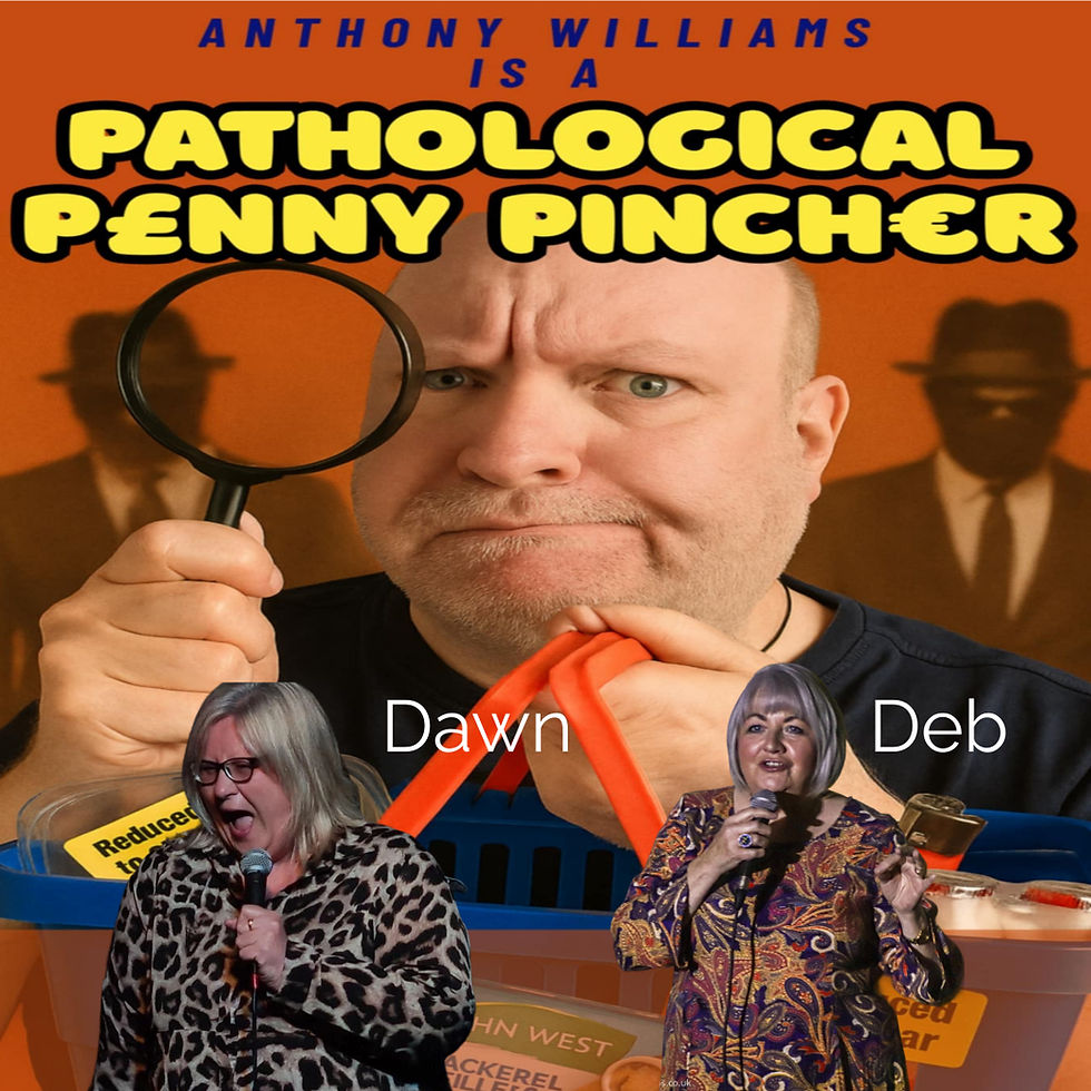 Anthony Williams, Dawn Bailey and Deb Holt, Rochdale Comedy Festival -