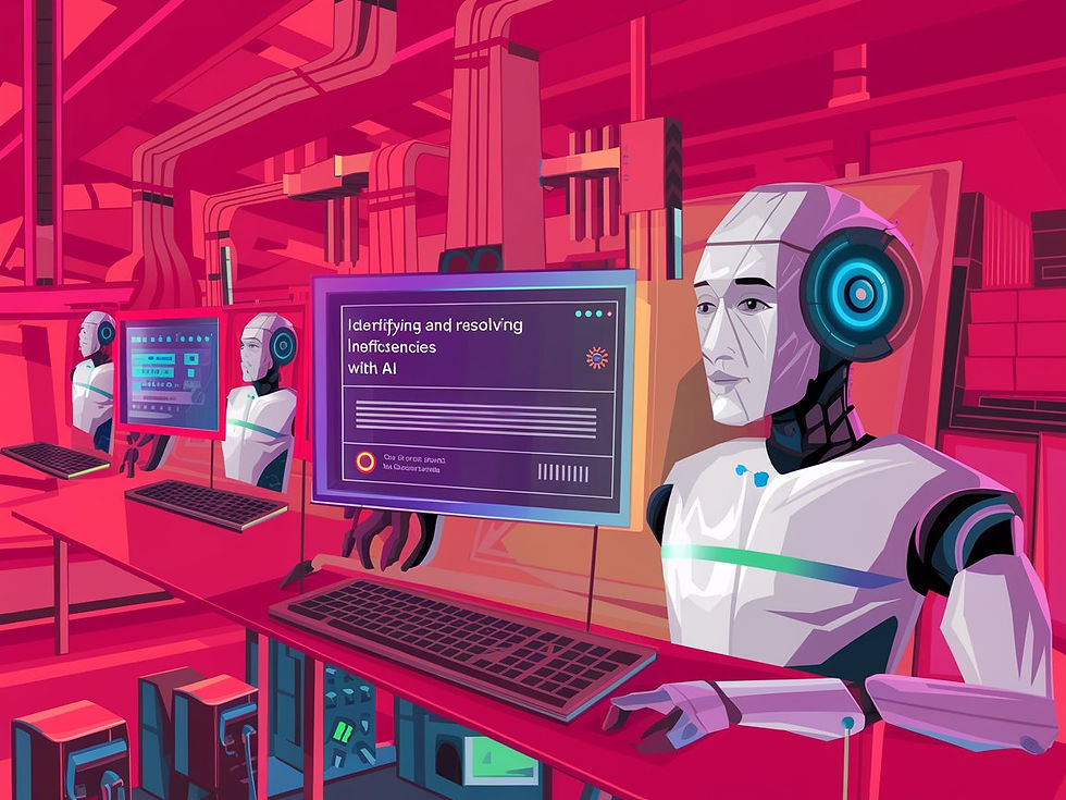 AI resolving operational inefficiencies in manufacturing