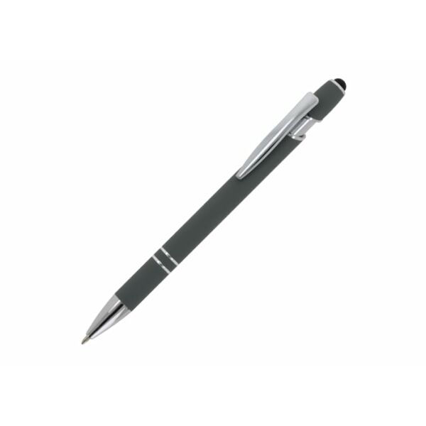 Thumbnail: Balpen soft-touch grijs