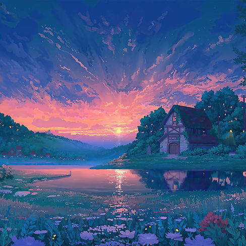 sunrise-nature-lake-flowers-landscape-cottage-digital-art-uhdpaper.com-hd-6_edited.jpg