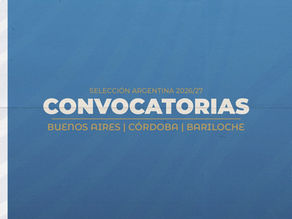 SELECCIÓN ARGENTINA CONVOCATORIAS
